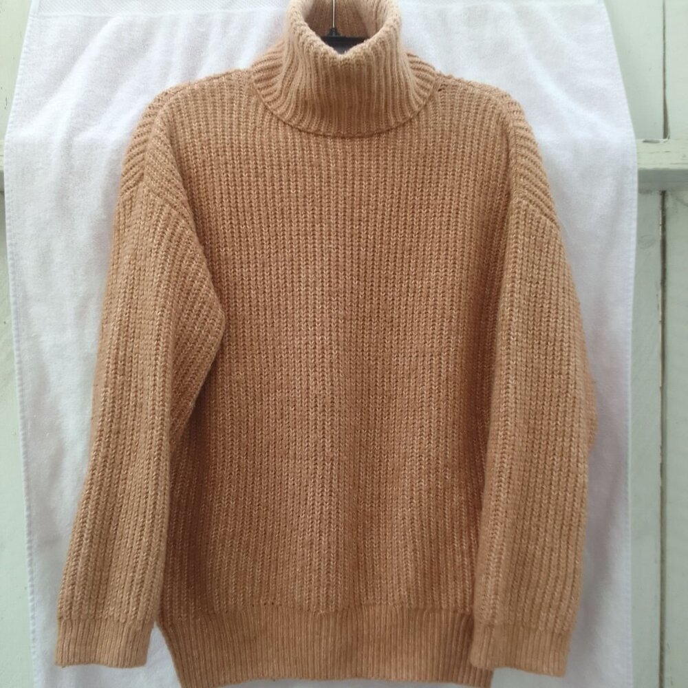 Bundle Turtleneck Warm Sweater&Matching Trendy Su… - image 3